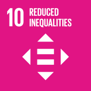 SDG 10 &ndash; Reduced inequalities (Icon)