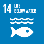 SDG 14 &ndash; Life below water (Icon)