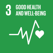SDG 3 &ndash; Good health and well-being (Icon)