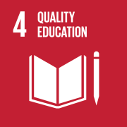 SDG 4 &ndash; Quality education (Icon)