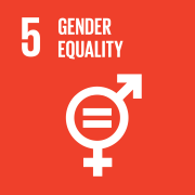SDG 5 &ndash; Gender equality (Icon)