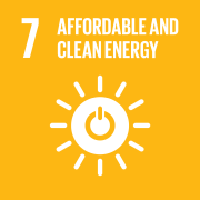 SDG 7 &ndash; Affordable and clean energy (Icon)