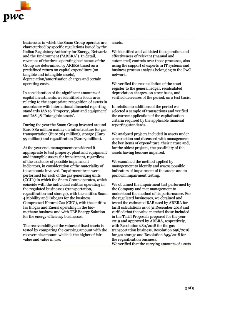 Independent auditors’ report (page)