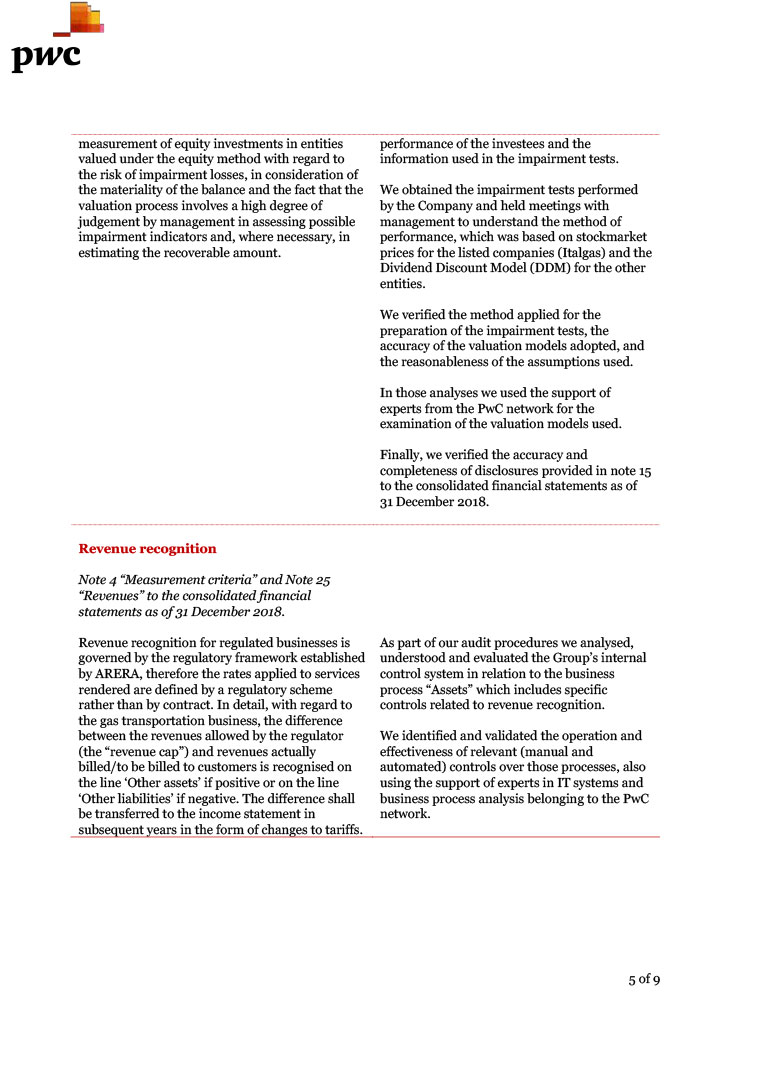 Independent auditors’ report (page)