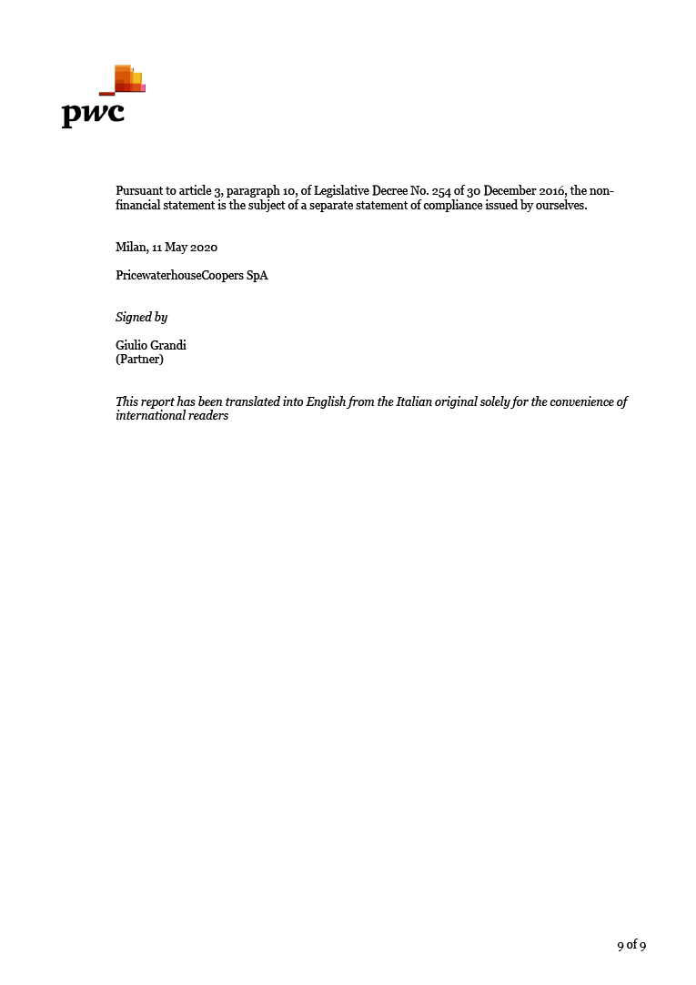 Independent auditors’ report (page)