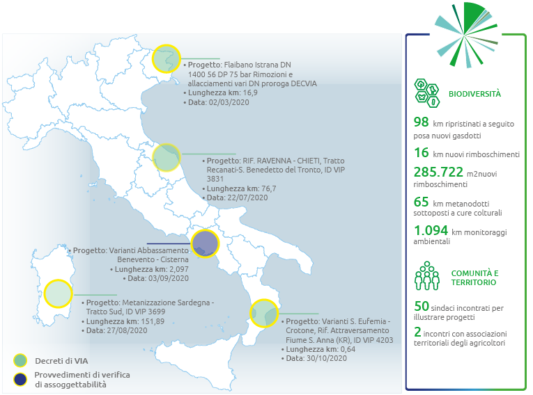 Decreti e provvedimenti ottenuti nell'anno (Grafico)